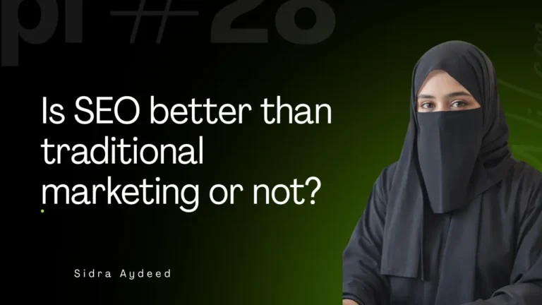 Is SEO better than traditional marketing or not?